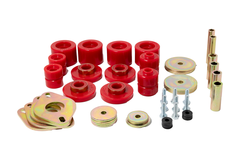 Toyota Tundra Body Mounts - Energy Suspension - Red - `07-`13